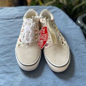 Vans Old Skool Poppy Floral Shoes-W8.5